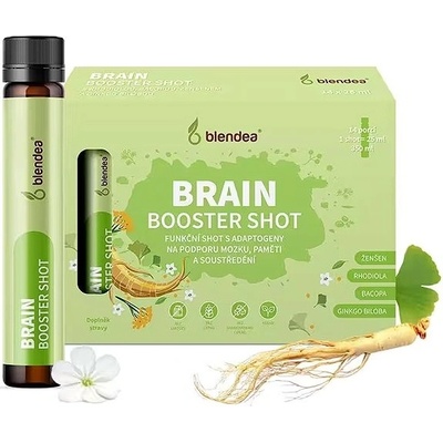 Blendea Shot Brain Booster s adaptogeny 25 ml
