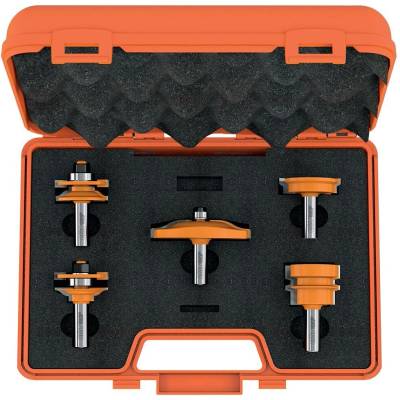 CMT Orange Tools CMT Sada dvířková pro rám a výplň - 5ks profil A S=12 HW
