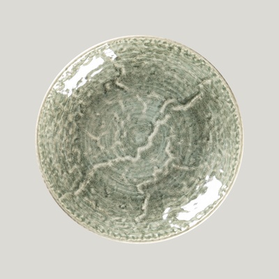 RAK Porcelain Krush talíř hluboký coupe 26 cm zelený KSDP26SG-6