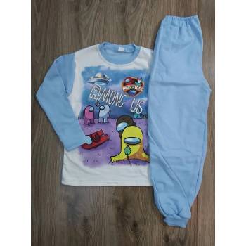 Image 1 of КомТекс Ватирана пижама among us, 122, 128