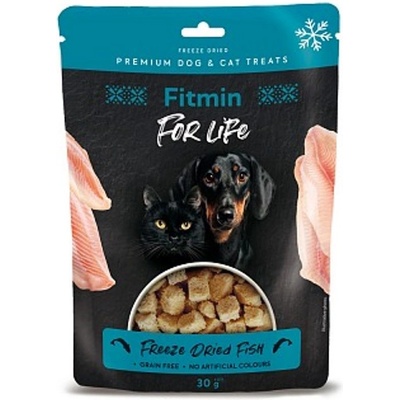 Fitmin For Life Dog & Cat Freeze Dried fish 30 g