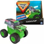 Spin Master Monster Jam - Click & Flip: Играчка кола Grave Digger с летящи колела (20130383)