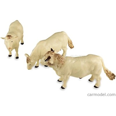 Britains Farm Figúrky troch kráv plemena Charolais 1:32