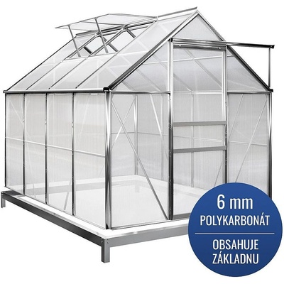 Strend Pro Greenhouse Alu 250x190x195 cm PC 6 mm ST2172592 – Sleviste.cz