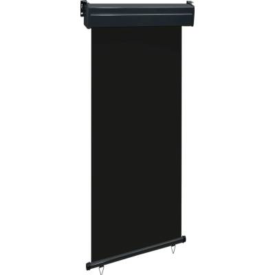 vidaXL Balkonová zástěna 85 x 250 cm černá