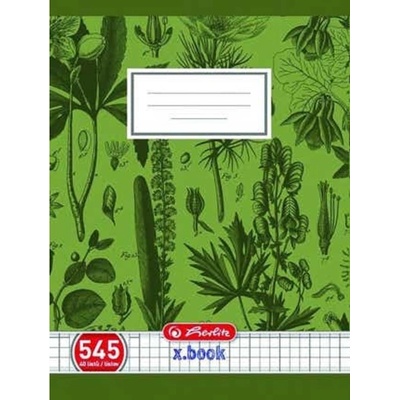 Herlitz Sešit školní 545 bezdřevý čtverečkovaný