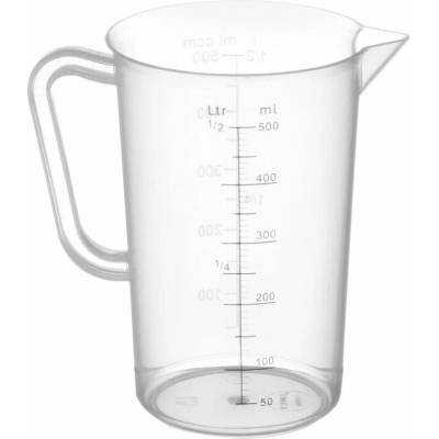 Hendi 567500 Odmerka z polyetylénu so stupnicou 5 l