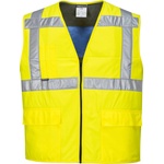 Portwest hi-vis cooling cv02 / Светлоотразителна охлаждаща жилетка - hv жълто xxl/xxxl (cv02yerxx/3x)