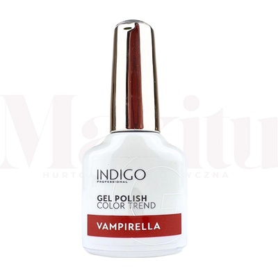 Hybridní lak Indigo Vampirella 7 ml červený růžový
