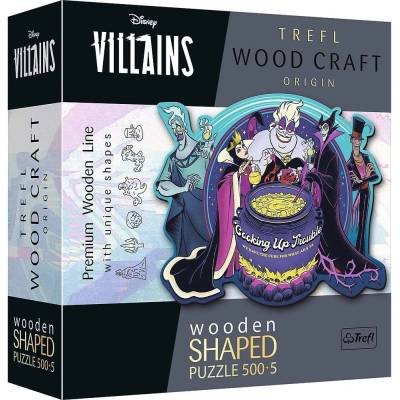 Trefl Дървен пъзел Trefl от 500+5 части - Злодеи: Готвене на проблеми (20196)