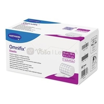 Omnifix Elastic Hypoalergénna fixačná náplasť z netkaného textilu 15 cm x 10 m