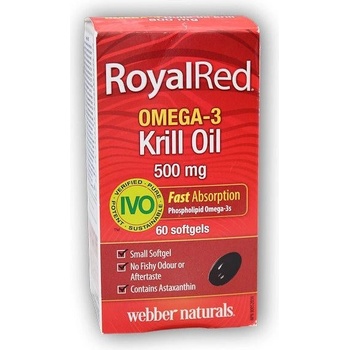 Webber Naturals Omega-3 Krill Oil 500 mg 60 tobolek