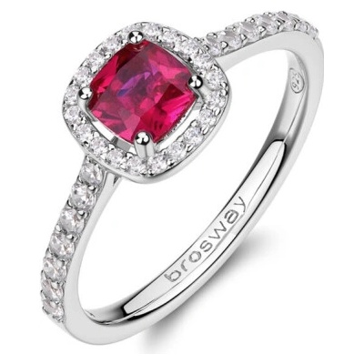 BROSWAY stříbrný prsten Fancy Passion Ruby BWFPR136