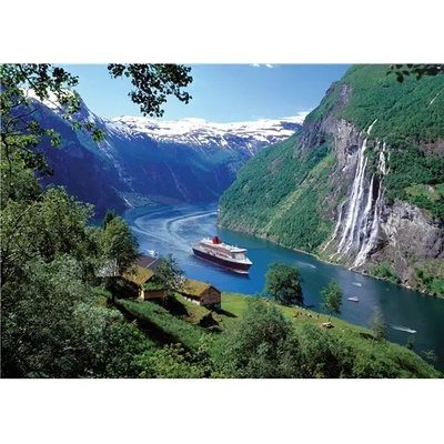 Ravensburger - Puzzle River of Seven Sisters, Norway - 1 000 piese