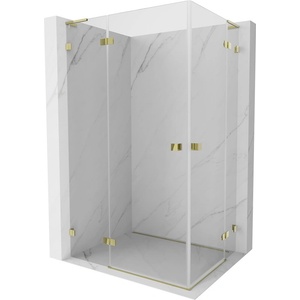 Mexen Lunar L Душ кабина Duo с отваряща се врата наляво 105 x 85 см, прозрачна, (834L-105L-085P-50-00)