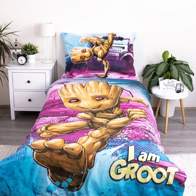 Jerry Fabrics 100% BAVLNA povlečení I AM GROOT