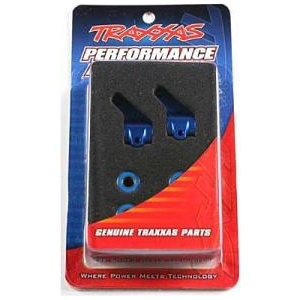 Traxxas предни носачи алуминиеви сини (чифт) - raiigrachky - 76,51 лв