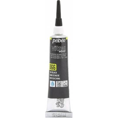 Pébéo Kontúra na sklo Vitrea 160 20 ml 66 Ink Black