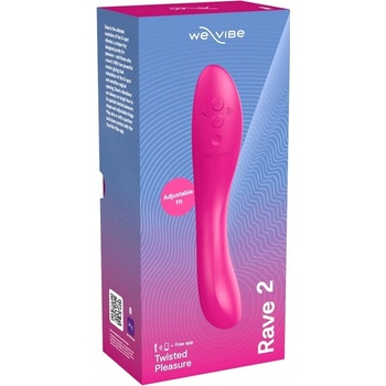 We-Vibe Rave 2 Smart rechargeable G-spot vibrator pink