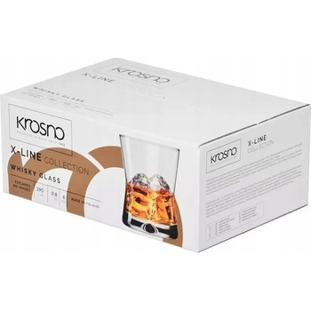 Krosno Poháre na whisky 6 x 290 ml
