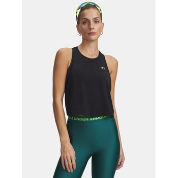 Under Armour Дамски кроп топ Under Armour Tech Sport Mesh Crop Tank Under Armour | Cheren | ЖЕНИ | L