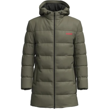 HUGO Палто HUGO Mati2441 10239121 coat - Green (Dark Beige)