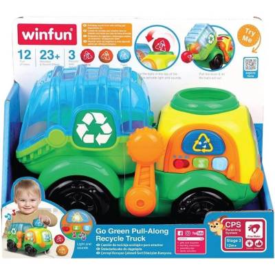 WinFun Интерактивна играчка WinFun - Камион за рециклиране (250302)