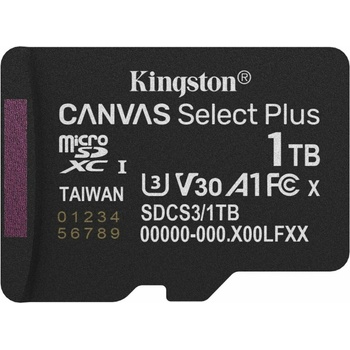 Kingston Canvas Select Plus microSDXC 1 TB SDCS3/1TBSP
