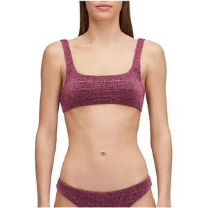 SUNDEK Marlene lurex bikini top - Pink (Orchid)