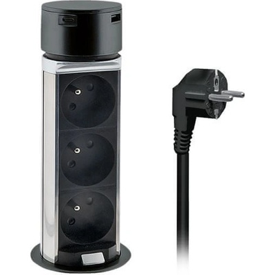 Solight PP125USBC-B