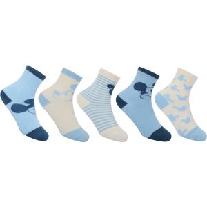 Character Чорапи Character Crew Sock 5pk Baby - Mickey Mouse