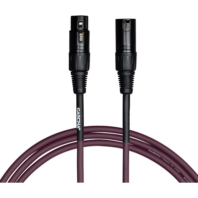Cascha Standard Line Microphone Cable Purple 6 m Микрофонен кабел (CCS-M1PU6)
