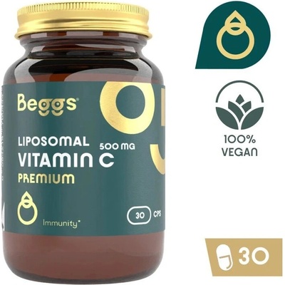 Beggs Liposomal Vitamin C 500 mg Premium 30 kapslí