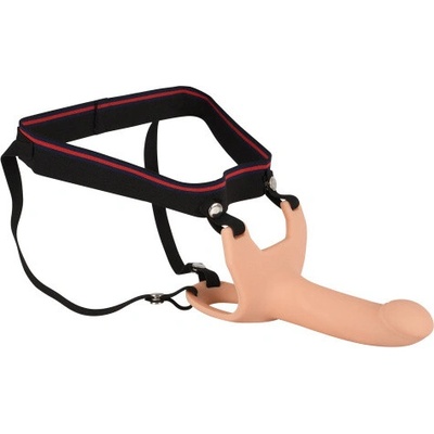 Strap-on Silicone Sleeve M silikónový stredne veľký pripínací penis +5 cm dĺžky