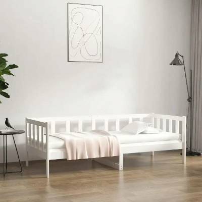 zahrada-XL 814685 Válenda bez matrace bílá masivní borovice