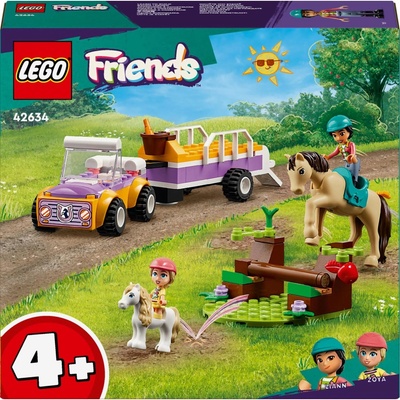 LEGO® Friends 42634 Přívěs pro přepravu koní a poníků