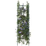 vidaXL Клетки за домати 2 бр 116 см стомана и PP (4009283)