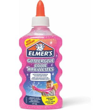 Image 1 of Elmer's Течно лепило Elmer s Glitter Glue, 177ml, розово (28474-А-РОЗОВ)