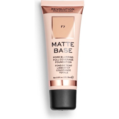 Makeup Revolution Matte Base Foundation Фон дьо тен флуид 28ml