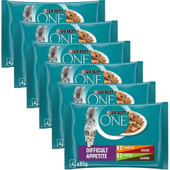 PURINA ONE Труден апетит 24 x 85 г