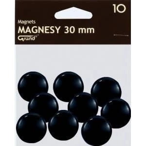 Grande Dolceria Magnet 30mm black (10pcs) GRAND