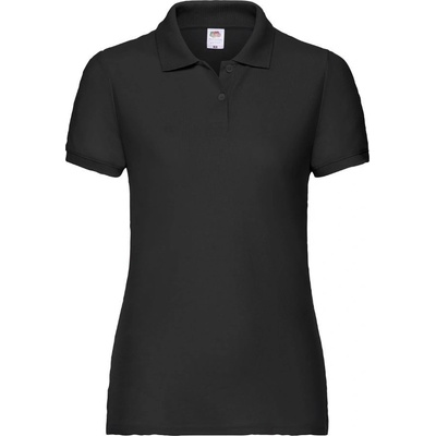 Fruit of the Loom Lady-Fit 65/35 Polo Black