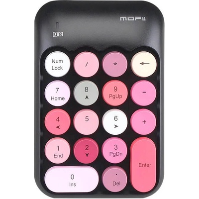 MOFII Безжична клавиатура тип калкулатор с 18 бутона за PC - MOFII X910 Wireless Numeric keypad (черен-червен) (X910)
