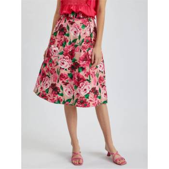 Orsay dámská květovaná sukně růžová