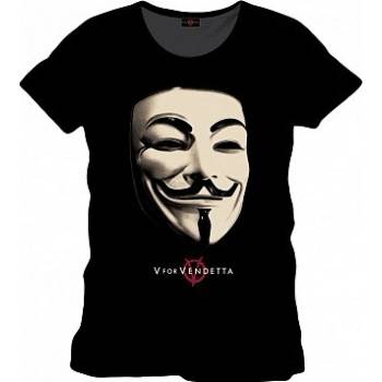 V For Vendetta Mask T Shirt