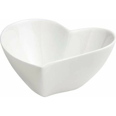 Nohel Garden miska HEART srdce porcelánová 14x14x6 cm MOM 6ks