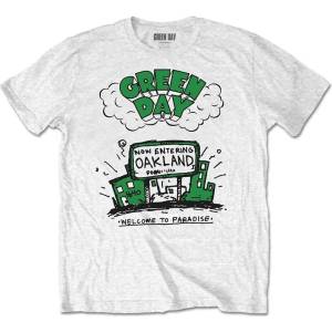 Green Day Welcome to Paradise White XL Риза (GDTS36MW04)