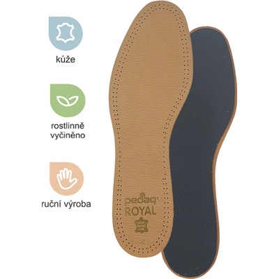 pedag ROYAL kožená vložka do bot 102