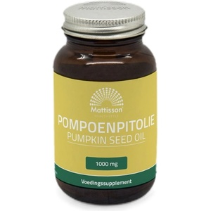 Mattisson Healthstyle Pumpkin Seed Oil with vitamin E 1000 mg [60 капсули]