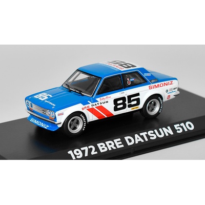 GreenLight Datsun 510 BRE Brock Racing Enterprises 85 B. Allison 1972 1:43